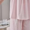 2026 Women's Summer Cloud Cotton Pajama Set: Lightweight Vest & Cropped Pants, Convertible to Relaxed Style