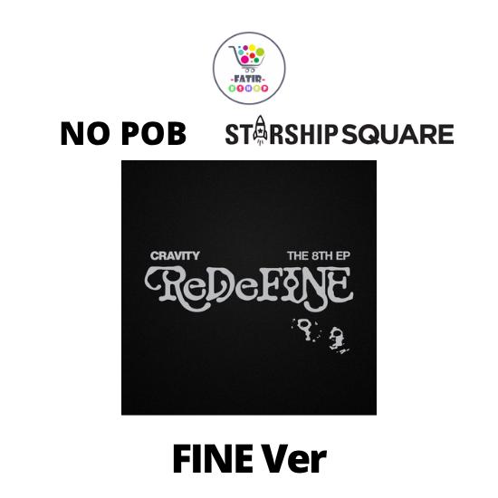 Выберите POB FINE Ver Ограниченное издание CRAVITY 8-й мини-альбом ReDeFINE No POB