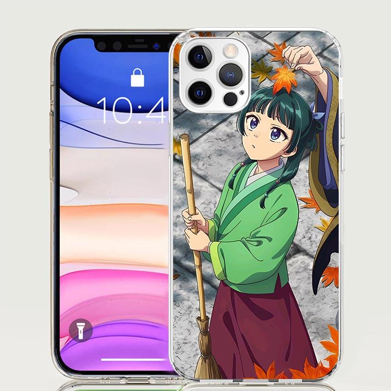 A-Apothecary D-Diaries Maomao Phone Case For iPhone 17 Air 16 15 Plus 11 14 Pro Max 13 Mini 12 7 8 + SE Pattern Art Customized C