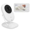 Wireless Digital Baby Monitor Temperature Display Music Function Video Baby Monitor 100?240VAU Plug