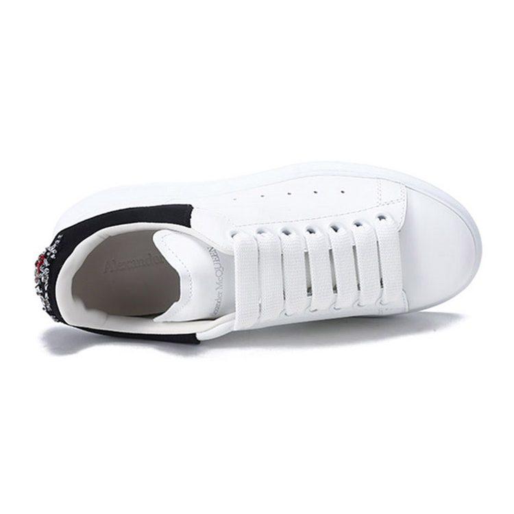 Alexander Mcqueen Oversized Shoes 'Off White Black' Women's 667238WIAF29061