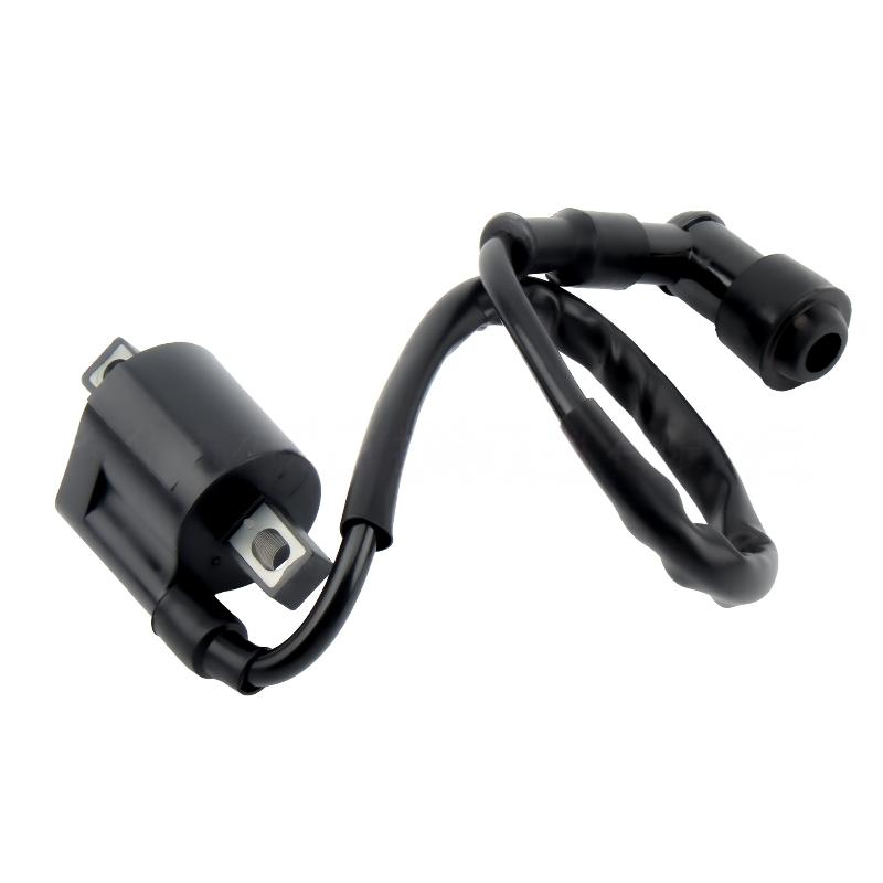 1Pcs High Pressure Coil 12V Black Motorcycle Ignition Coil For ATVs Scooters 50 70 110 125 150 200 250cc Go Karts UTVs Scooters