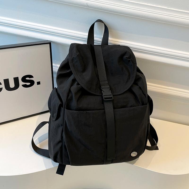 Nyl Solid Color Backpacks Spring/autumn New Women's Bags  Sale 2026 High Quality Large Capacity Versatile Handbags