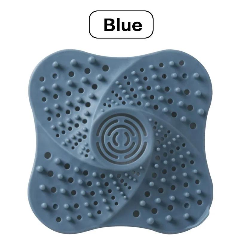 Bathroom Sink Drain Filter Cover Basin Outlet Plug Washable Reusable Floor Drain Protector
