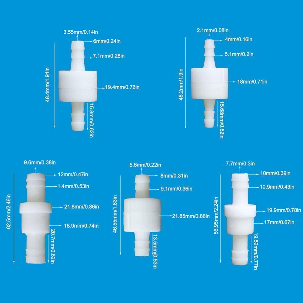 Prevent Water Backflow Aquarium Check Valve  For Fuel Gas Liquid Water