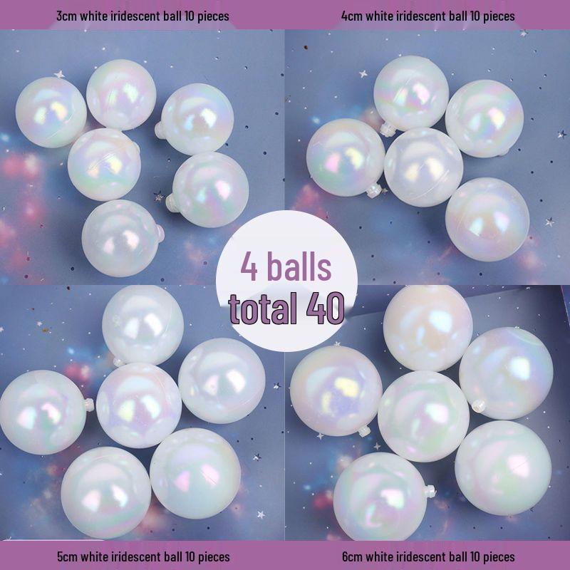 Cake Decoration Balls: Gold & Silver Spheres for Baking & Christmas Decor