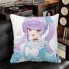 Tenko Shibuki Anime Pillow Case Square Pillow Bedroom Sofa Leisure Comfort Cushion Car Home Decoration