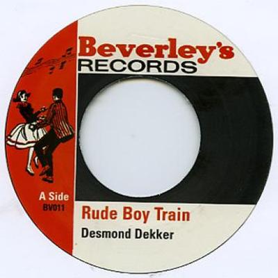 7-tums Skiva DESMOND DEKKER - Rude Boy Train BV011 Beverleys 1967 UK Reggae, Ska & Dub Begagnad