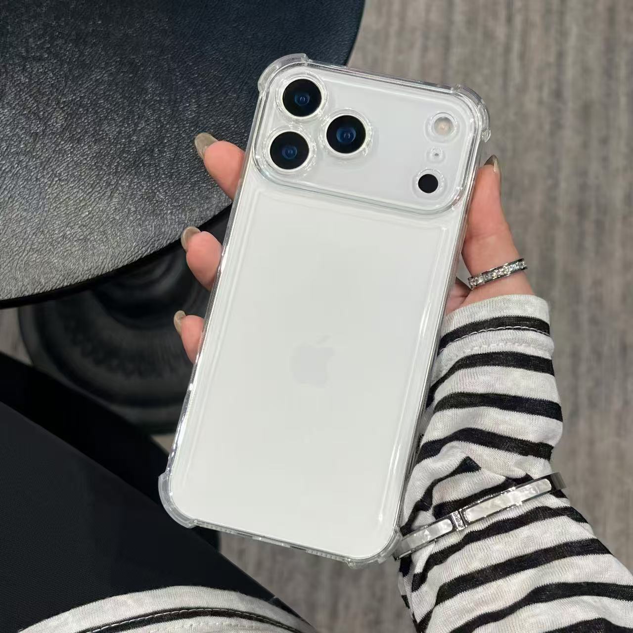 

Clear Anti-drop Case For iPhone 17 Pro Max Transparent Case For iPhone 17 Pro Cases For iPhone17 Air Soft TPU Case For iPhone 17 чистий