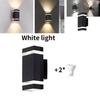 Elegant Outdoor Waterproof Dual Head Wall Light With E27 Base For Indoor And Villa Use