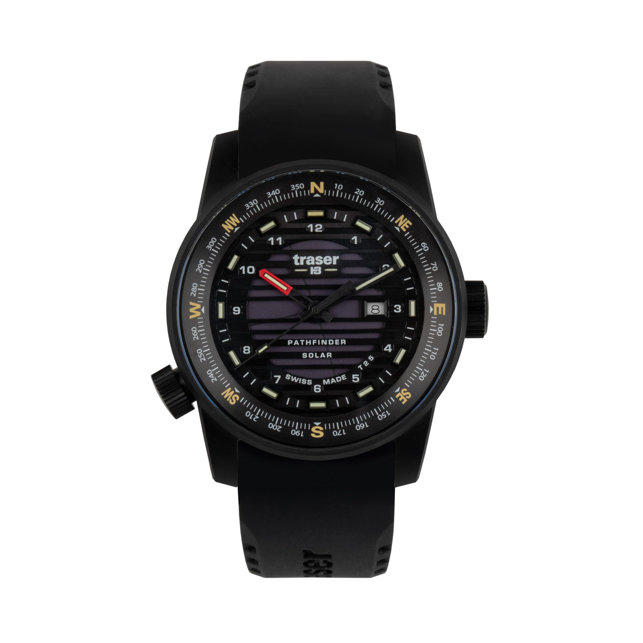 

Tracer P68 Pathfinder Solar 111401 Men s Solar Watch, Black