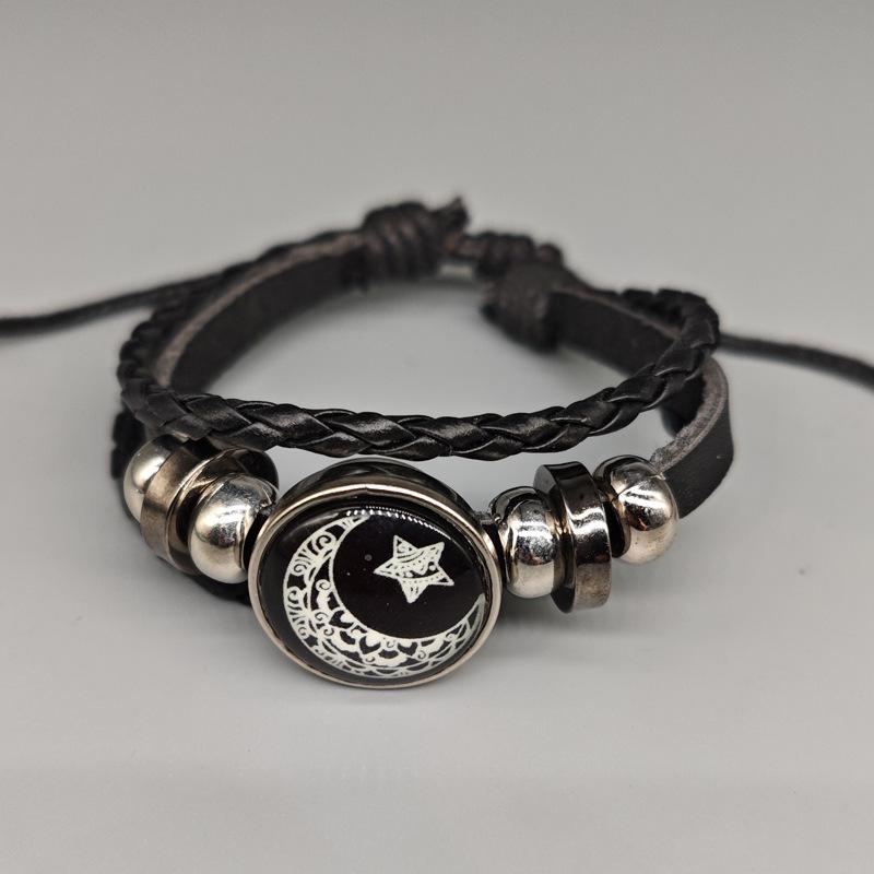 Sun & Moon Lovers Adjustable Bracelet - Best Friends, Internet Celebrity Style, Hot-Selling Niche for Students