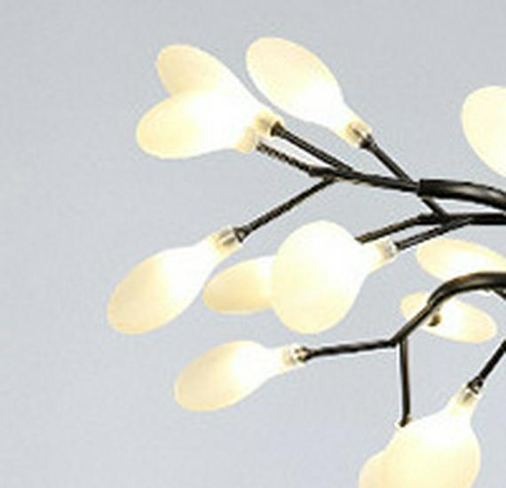 Nordic Firefly Branch Chandelier - Creative Lighting for Living Room or Bedroom
