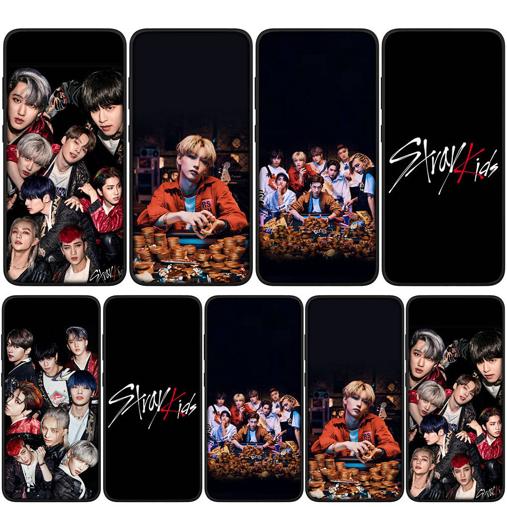 Cover for iPhone 17 16 15 Xiaomi Poco Redmi Note 14 13 12 11 Pro Max 9 16e Samsung Galaxy S25 S24 S23 OPPO Huawei Stray SKZ Kids Kpop Phone Case