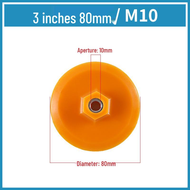 Stone Polishing Kit: Wet/Dry Pads, Self-Adhesive, Rubber Backing, Angle Grinder Head, Sandpaper Suction Cup