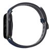 Uniq Pasek Straden Apple Watch Series    1/2/3/4/5/6/7/8/9/10/Se/Se2/Ultra/Ultra 2 42/44/45/49Mm. Leather Hybrid Strap Niebieski/Blue