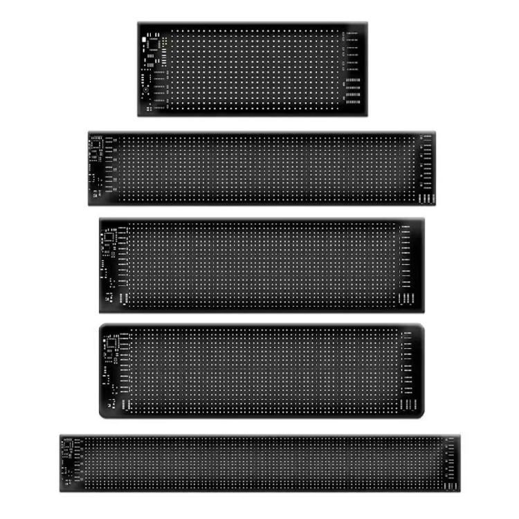 USB 5V Scrolling Led Matrixes Panel Waterproof App Programmable Flexible LED Sign