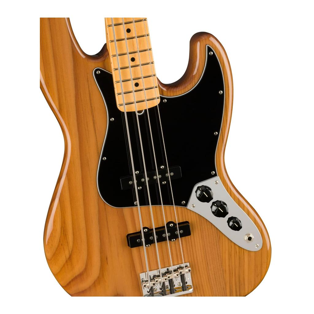 Fender Electric Bass American Professional II Jazz Maple Roasted Pine Full Bass®, Fingerboard,