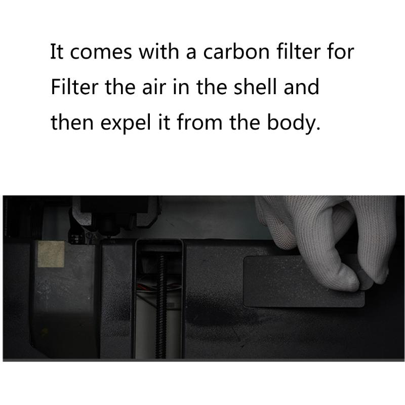 2Pcs Replacement 3D Printer Activate Carbon Air Filter Air Filter for X1C/P1P/P1S/X1E 3D Printer Accessories