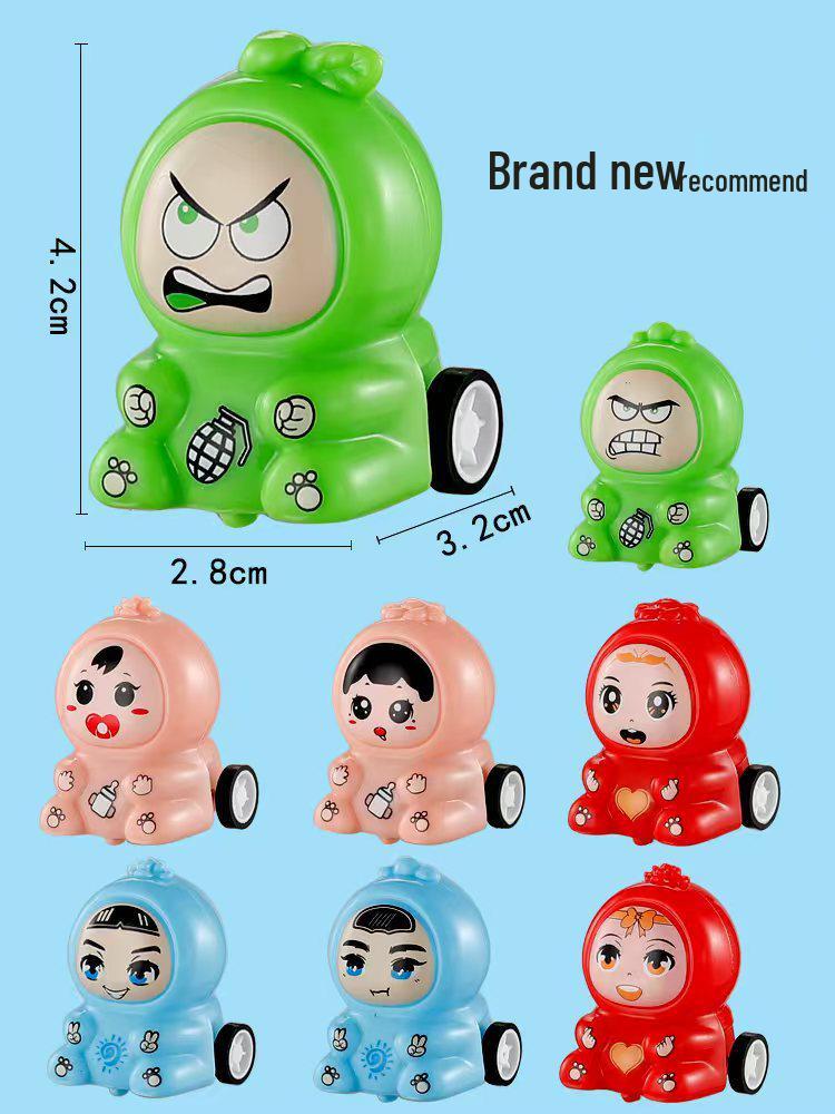 

Мультяшная фруктовая детская инерционная машинка - Детская мини-игрушка Гашапон подарки