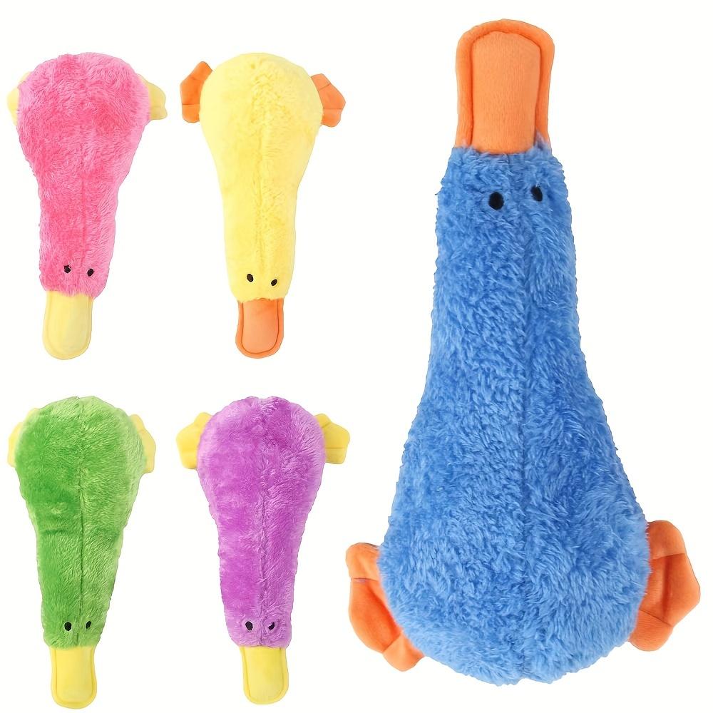 Dog Toys, Teeth Cleaning, Bite Resistant Toys, Interactive Plush Duck Dog Sound Toys, Suitable for Chewing and Grinding
