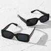 1Pc/2Pcs Square Frame Sunglasses Fashionable and Trendy High-End Glasses Suitable for Parties, Driving, Outdoor Use