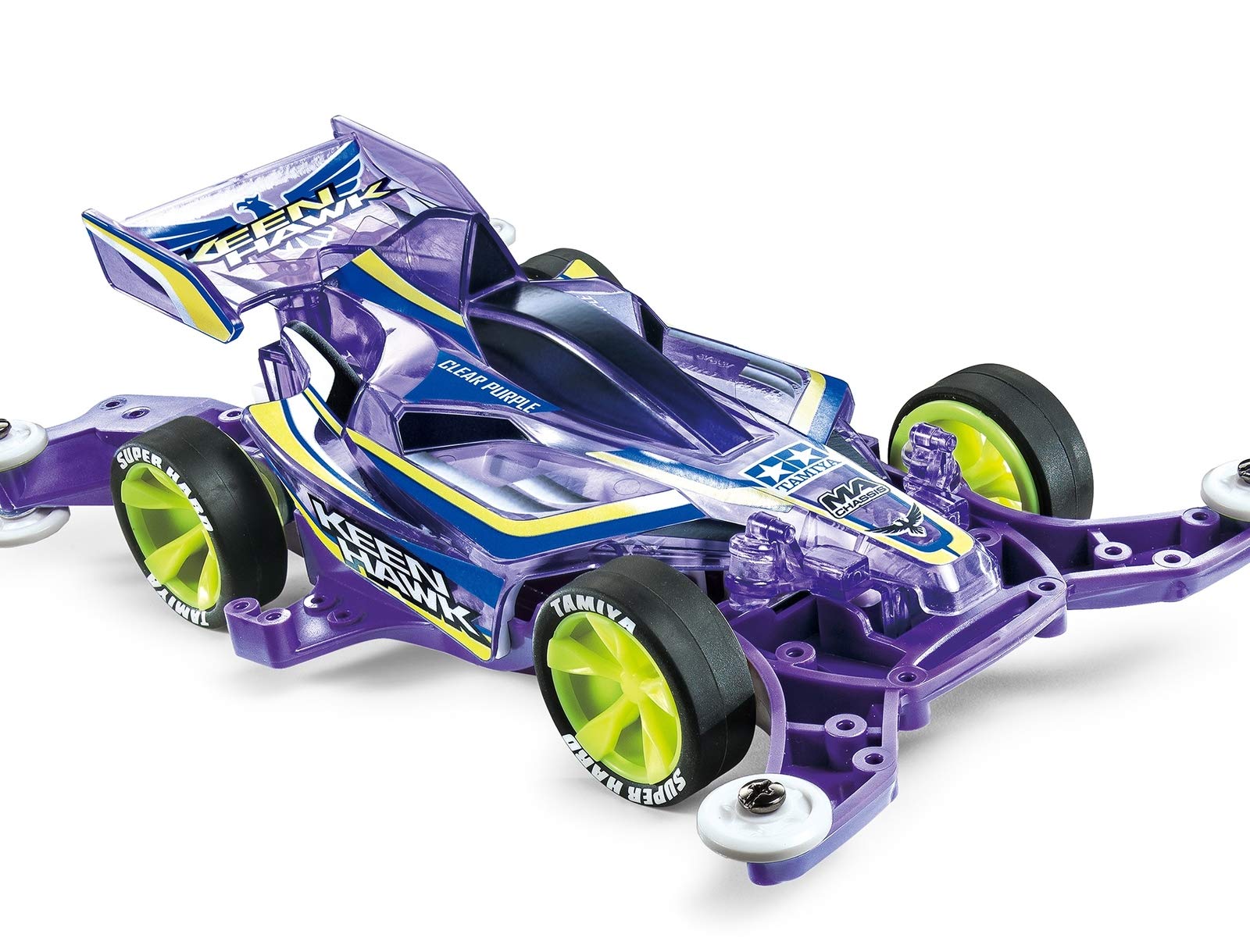 

TAMIYA Mini 4WD PRO Keen Hawk Clear Purple Special (Tamiya) Jr. (MA Chassis)