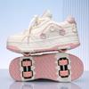 New Runaway Shoes Four-Wheel Pulley Shoes Boys Children Shoes With Wheels Girls Skates
