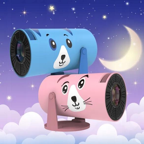 Kiano Kid Projector Pink Kitty HD Portable Projector