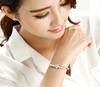 Style New 925 Sterling Silver Lucky Charm Bracelet Cuff Bracelets for Women Bangles Fashion Jewelry Pulseira