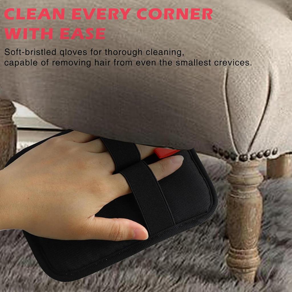 Removes Lint From Sofa Carpets Pet Fur Removal Glove Cat Hairs Grooming Brush Reusable Take Out From Clothes For Cleaning Remover Tools