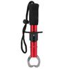 Fish Lip Gripper Stainless Steel Fish Grip Holder Fishing Tool with Wrist Strap Fishing Gear Accessories