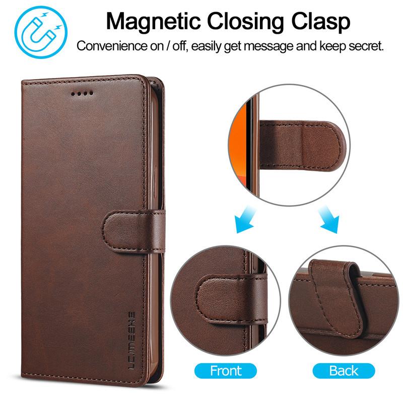 Kožené vintage pouzdro na telefon pro iPhone 12 Pro, flipové 360° peněženka, kryt pro iPhone 12 Pro Max, Apple