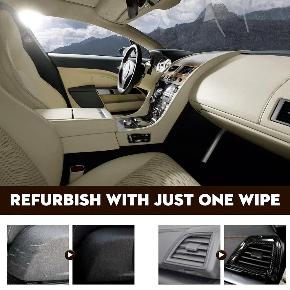 30ml Plastic Plating Crystal Coating Agent Wax Panel Auto Interior Car Plastic Renovated Coating Motorcycle Care