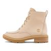 Timberland Waterproof Slip-Resistant Brimfield Comfortable Versatile Short Boots Women boots Light-Beige A2AJB-EN7