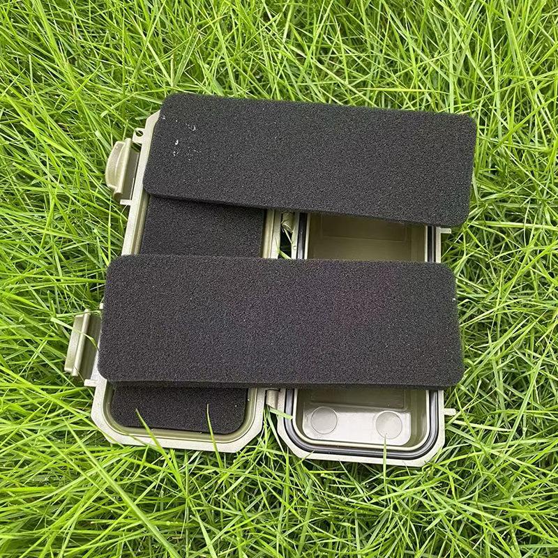 EDC Waterproof Pressure-proof Shockproof Box with Sponge General-purpose Sealed Box Field Parts Storage Box