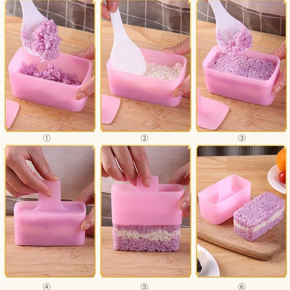 Rectangular Rice Ball Mold Reusable Food Tools High Quality Sushi Mold  Kitchen Tool