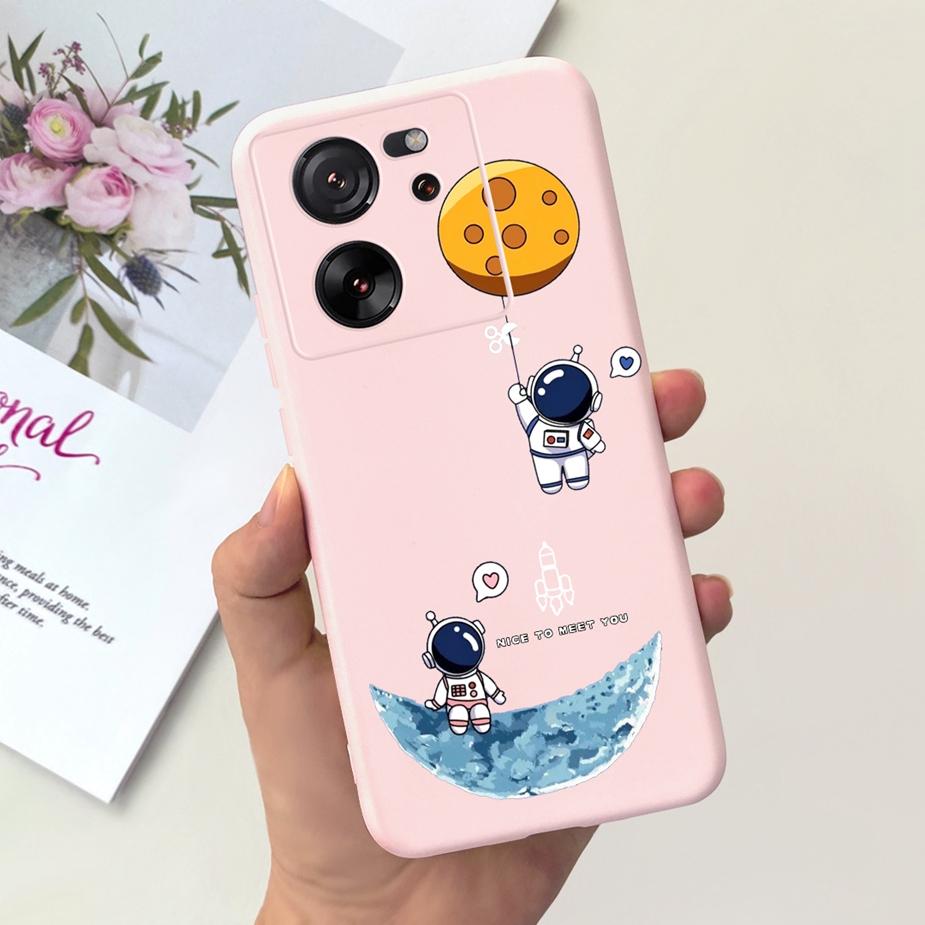 For Xiaomi 13T Pro Case Lovely Candy Painted Back Cover 6.67'' Soft Silicone Phone Case For Xiaomi Mi 13T Pro 13TPro Fundas Capa