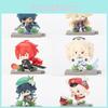 Cute 6pcs/set Genshin Impact Mondstadt Edition Battle Scene Miniature Figures For Kids
