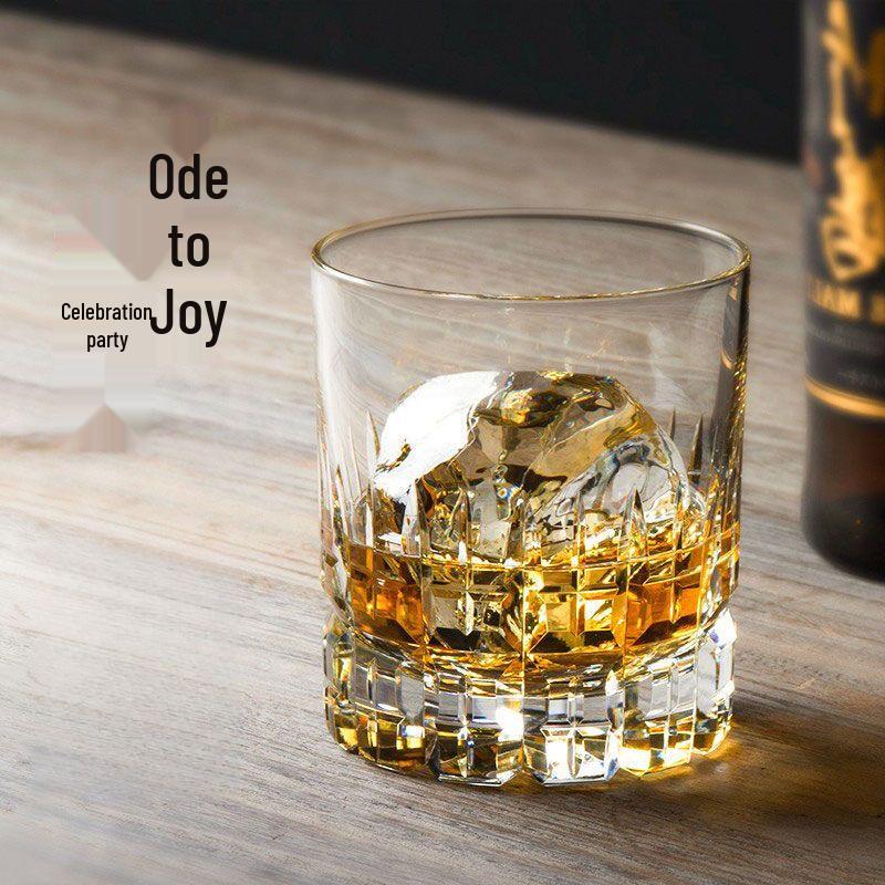 Edo Kiriko Handmade Crystal Whiskey Glass