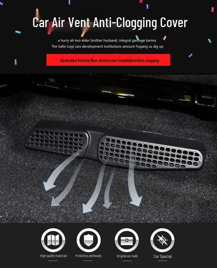 Rear Air Vent Dust Cover for 2013-2025 Volkswagen Lavida Plus