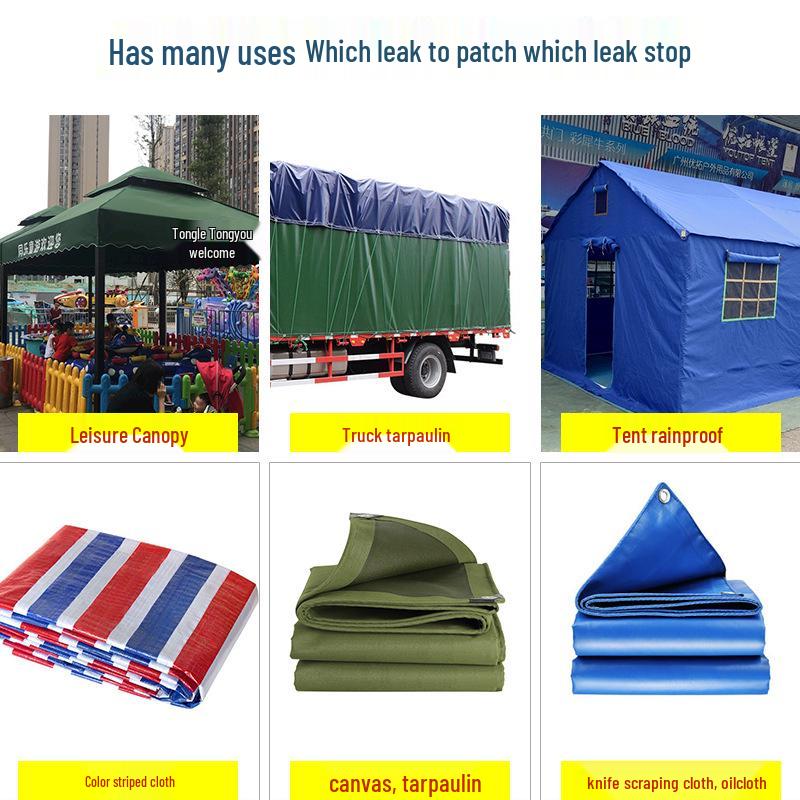 Vodotěsná samolepicí opravná páska na plachty pro venkovní použití