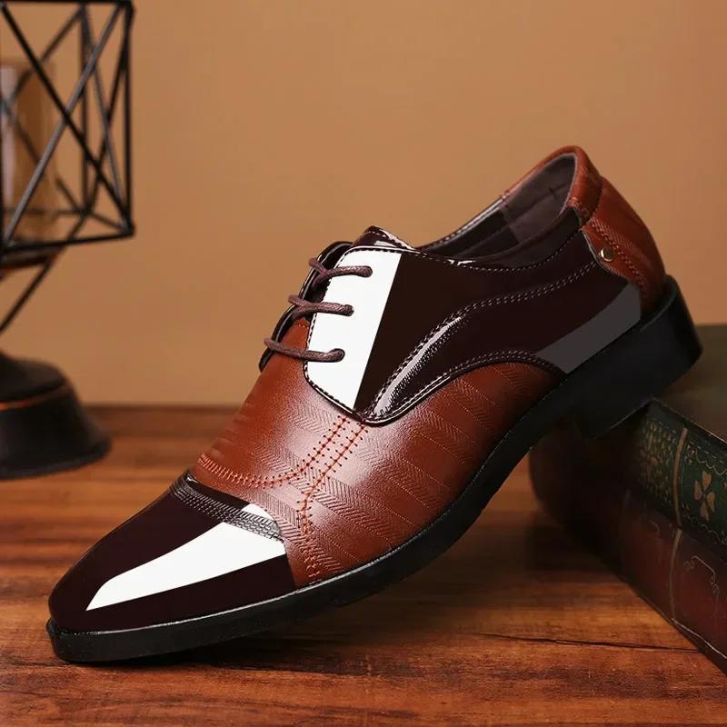 Herrenmode Baita Hochzeitsschuhe Herren Freizeitschuhe Leder Business Formell Lässig Lederschuhe Herren Große Größe