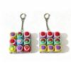 9-Button Design Keyboard Fidget Toy Soft Silicone Clicker Fidget Toy  Office Use