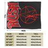 Mantas Rush Band Logo Holy Starmans Suaves de Felpa Gráfica Mantas de Cama Para Dormitorio de Niñas Niños Colcha de Franela Cubre Cama