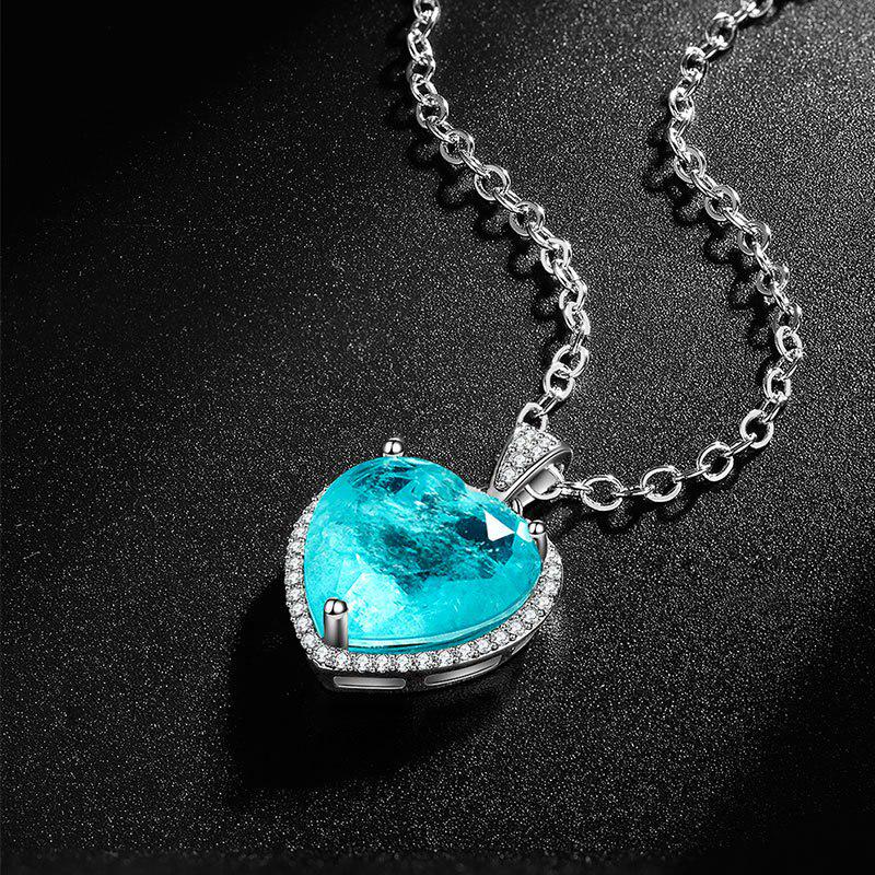 

Линдон ожерелье 12*12 мм в форме сердца кулон модные украшения для женской свадьбы