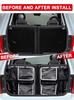 Car Rear Seat Back Storage Bag Multi functional Organizing and Storage Hanging Bag For Fiat 500 2016-2026 Accessories