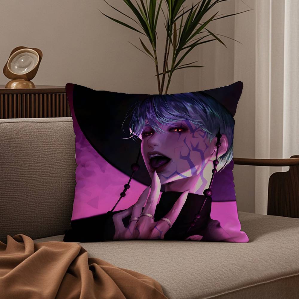 Korean Saja B-Boys KPOP Pillow Case Good Print Pillowcase Living Room Sofa Cushion Cover Bedroom Room Decor