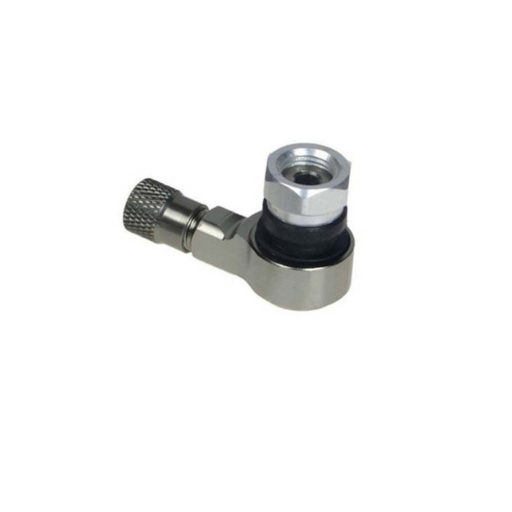 Zinc Zinc Alloy CNC 90 Degree Angle Valve Adaptor Motorcycle Gas Nozzle Extension Valve Stem Tyre Valve