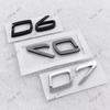 Metal para Coche D2 D3 D4 D5 D6 D7 Letras Logo Emblema de Maletero Insignia Pegatina Para Volvo S40 S60 V40 V50 XC40 XC60 V70 V60 S90 C30 XC90